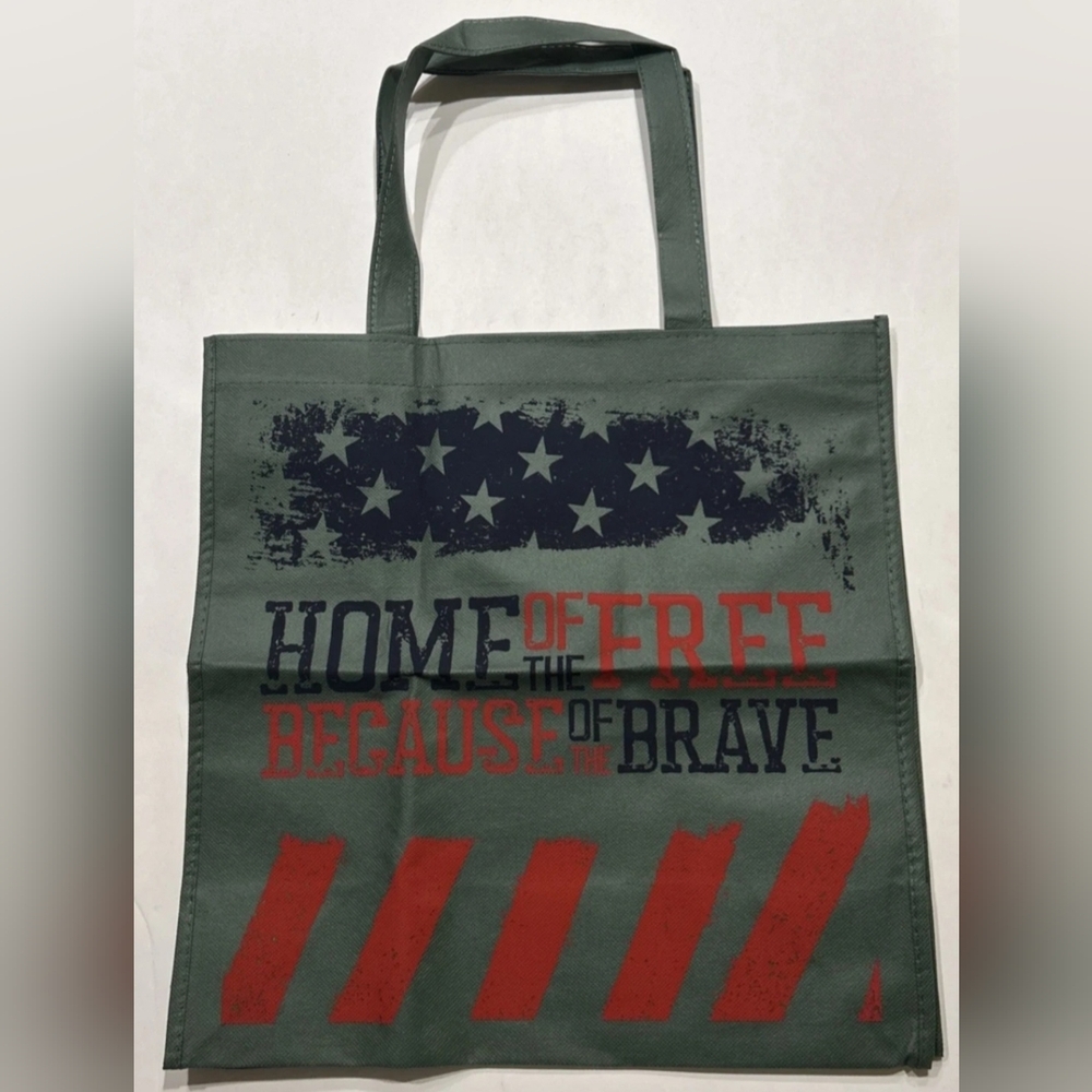 Tunnel To Towers "Home Of The Free Because Of The Brave" Reusable Shopping Bag
